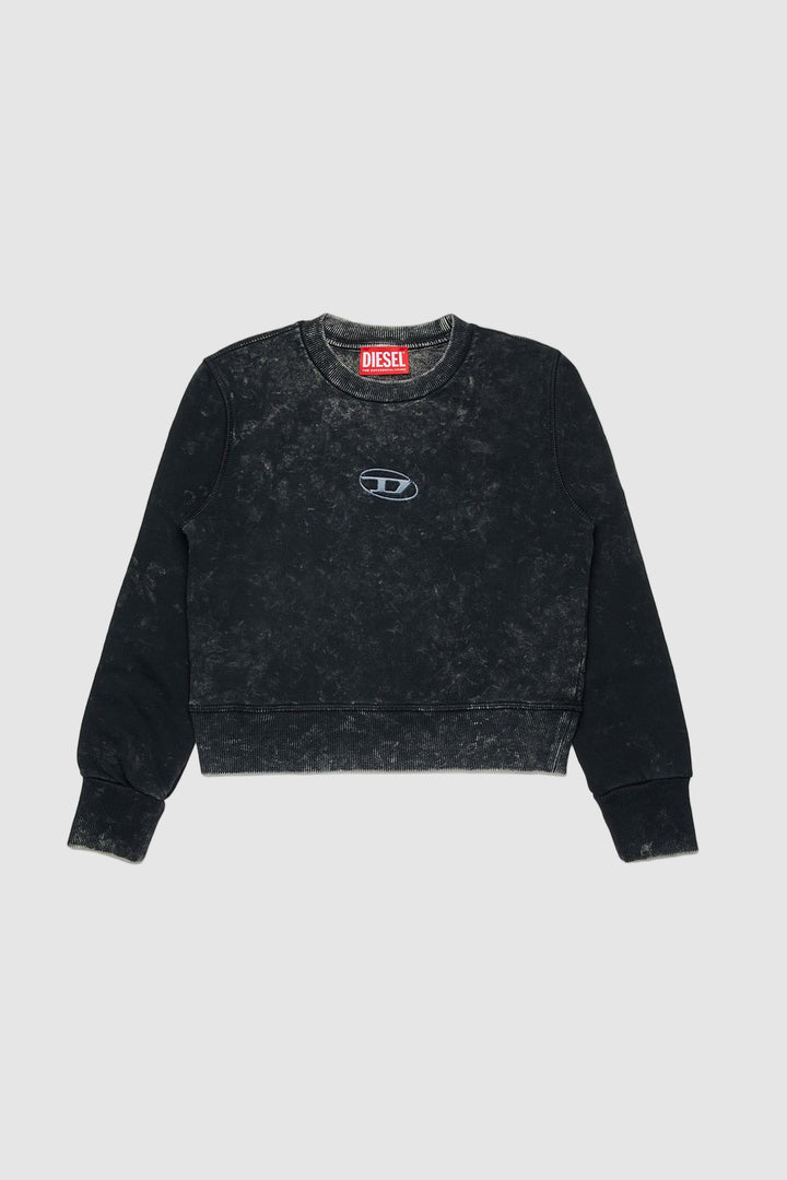 DIESEL KID FELPA RAGAZZA - VERDE FELPA RAGAZZA - NERA