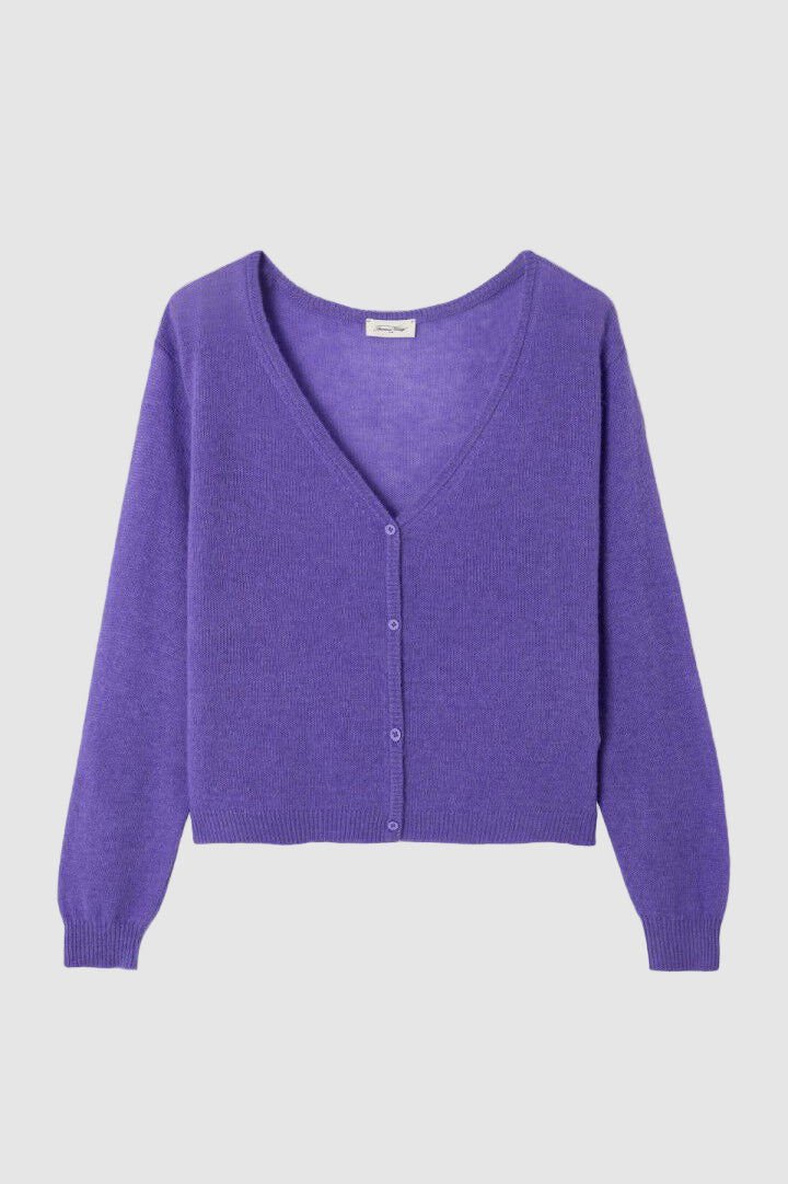 AMERICAN VINTAGE Gilet - Gris/Purple