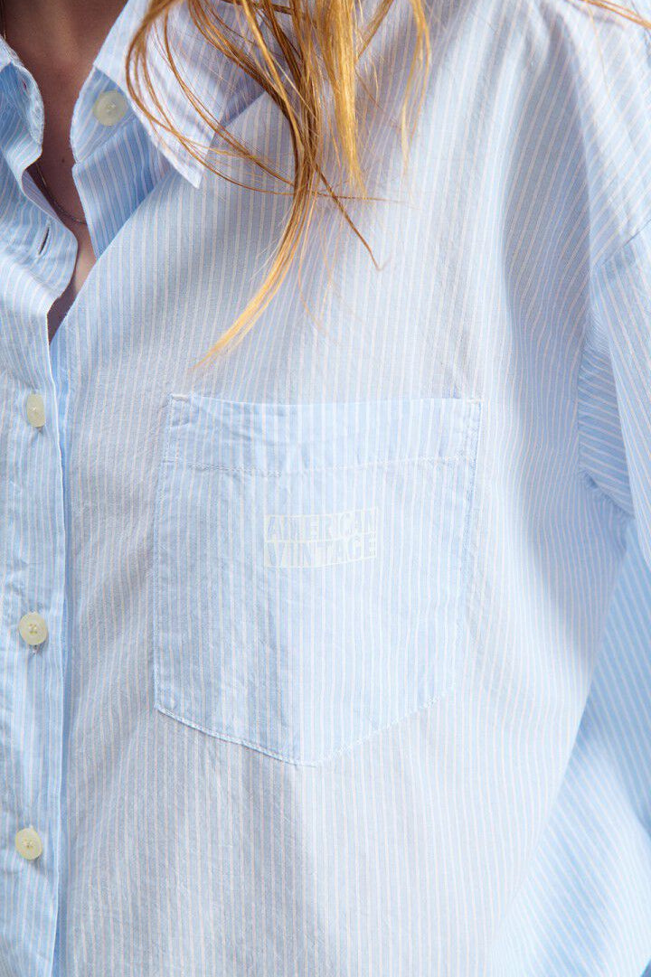 AMERICAN VINTAGE Camicia - Azzurra