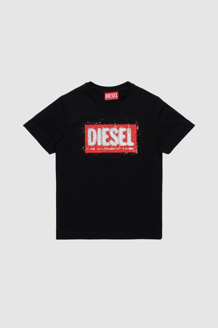 DIESEL KID 
T-SHIRT RAGAZZO - NERA