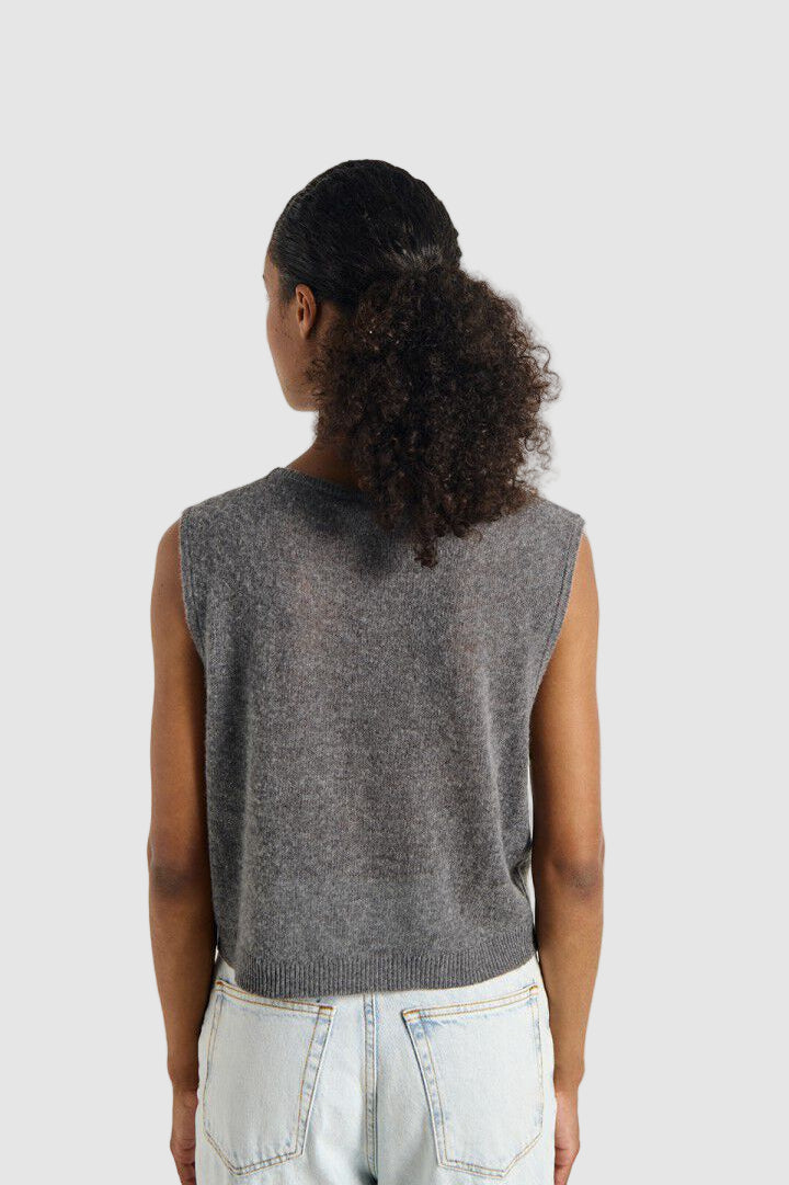 AMERICAN VINTAGE Maglione giromanica - Gris