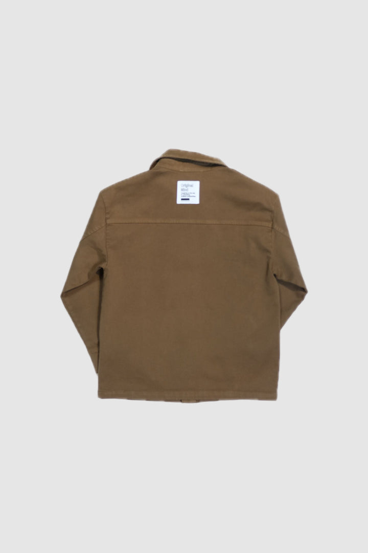 PAOLO PECORA Giacca Camicia - Cappuccino