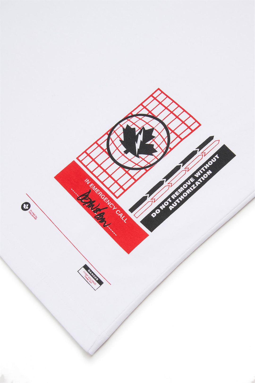 DSQUARED KID T-shirt - Bianco/Nero