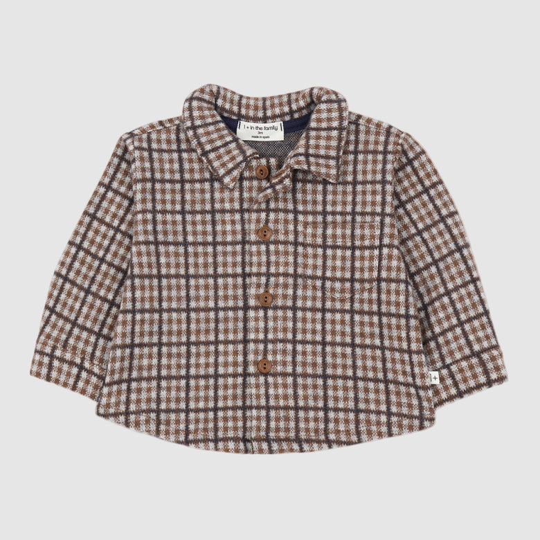 1+INTHEFAMILY Camicia - Marrone