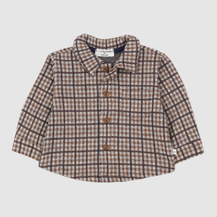 1+INTHEFAMILY Camicia - Marrone