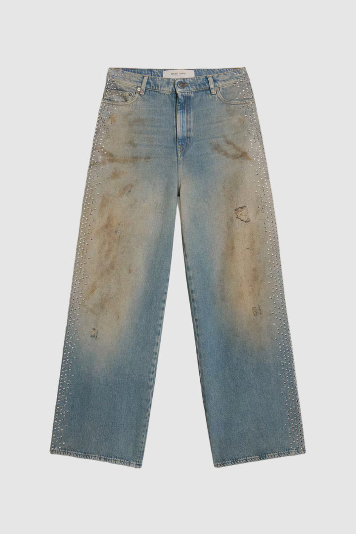 GOLDEN GOOSE JEANS - BLU