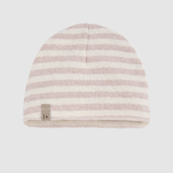 1+INTHEFAMILY Cappello a righe - Azzurro/beige/rosa