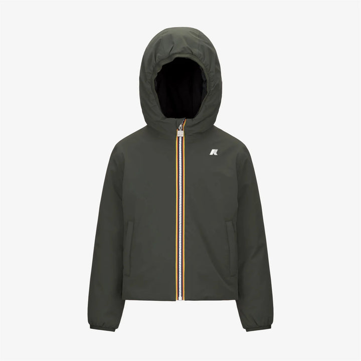 K-WAY giubbotto - verde/nero