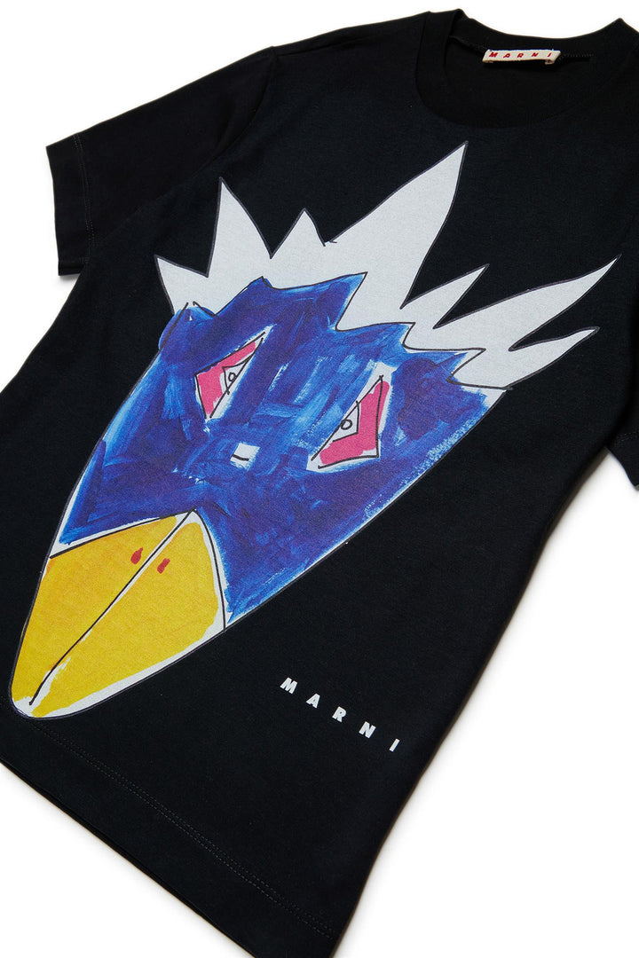 MARNI KID T-shirt - nera