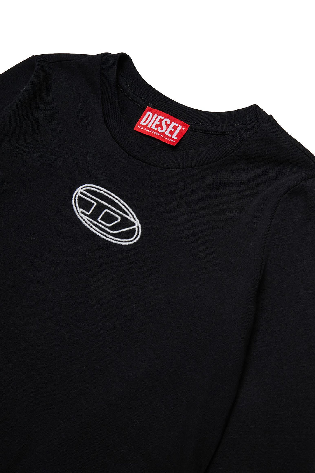 DIESEL KID T-SHIRT RAGAZZA - NERA