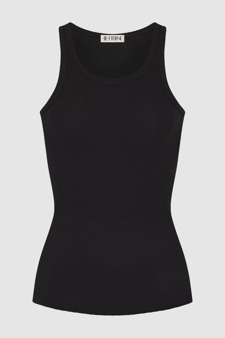 ETERNE Canotta - Crema/Nero
