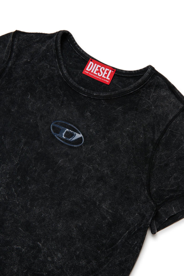 DIESEL KID 
T-SHIRT RAGAZZA - GRIGIO