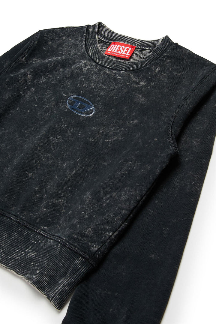 DIESEL KID FELPA RAGAZZA - VERDE FELPA RAGAZZA - NERA