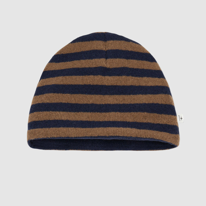 1+INTHEFAMILY Cappello reversibile - Bordeaux/marrone