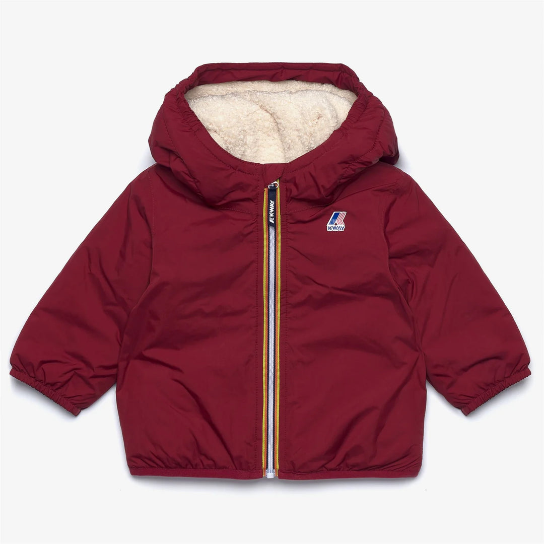 K-WAY Giubbotto - Blu/Rosa/Rosso