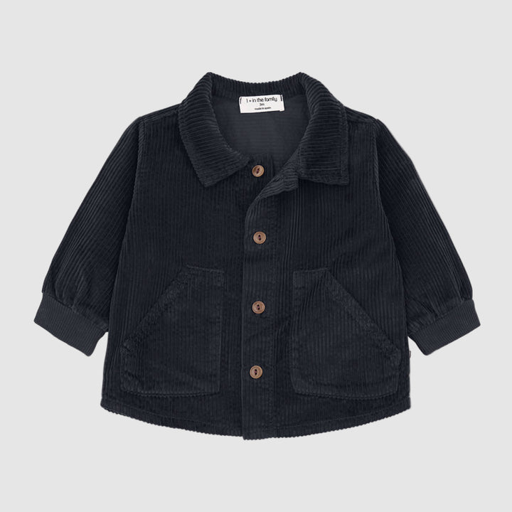 1+INTHEFAMILY Camicia - Blu/Marrone