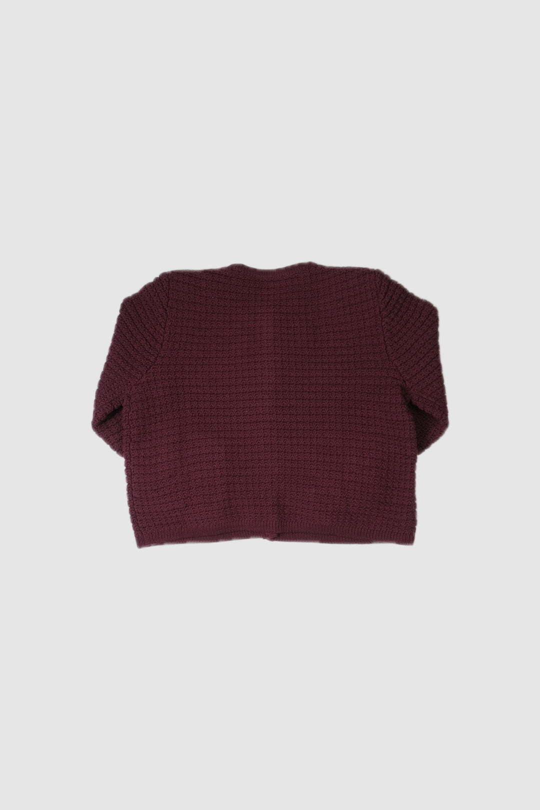 BA&SH Cardigan in filo - Bordeaux