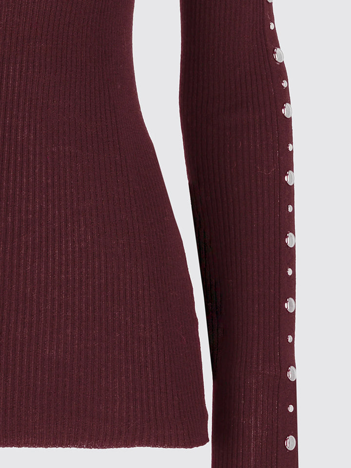 LANEUS Maglione - Bordeaux/Nero