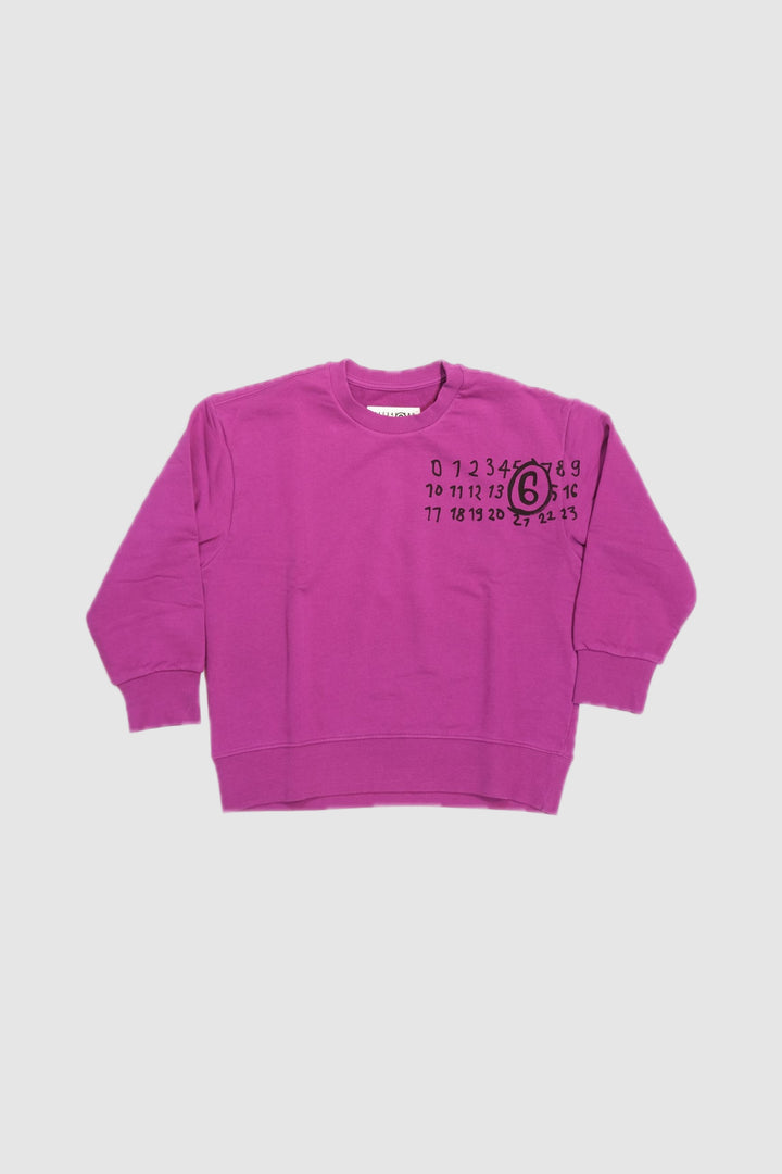 MM6 KID Felpa - Fuxia