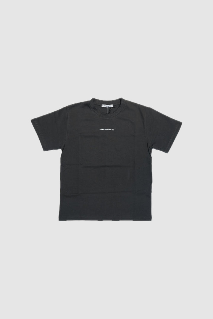 PAOLO PECORA T-shirt - Gesso/Grigio/Blu