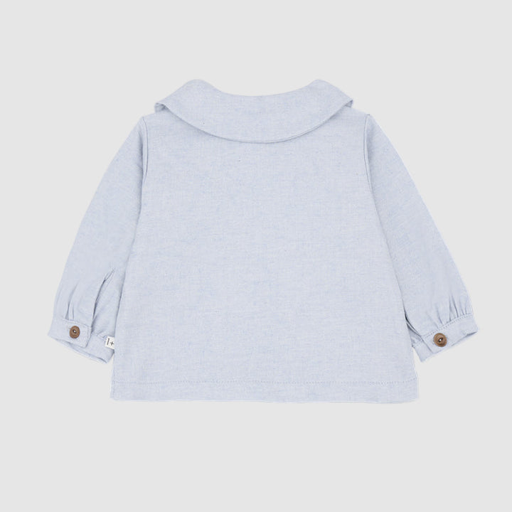 1+INTHEFAMILY Camicia - Azzurro