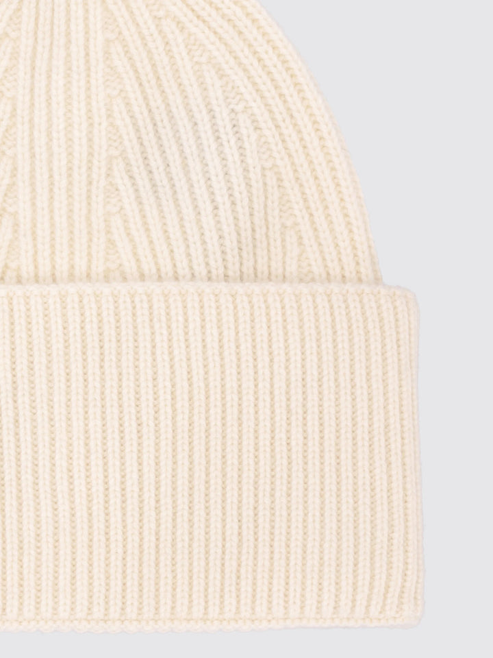 LANEUS Cappello in lana - Crema/Nero