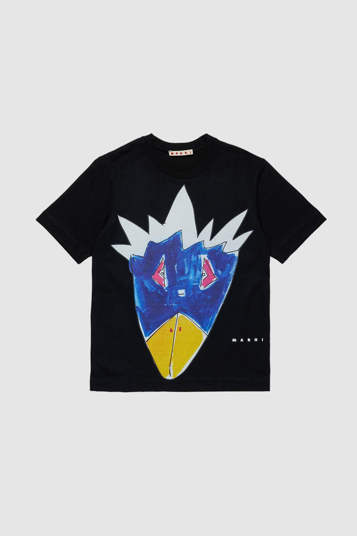 MARNI KID T-shirt - nera