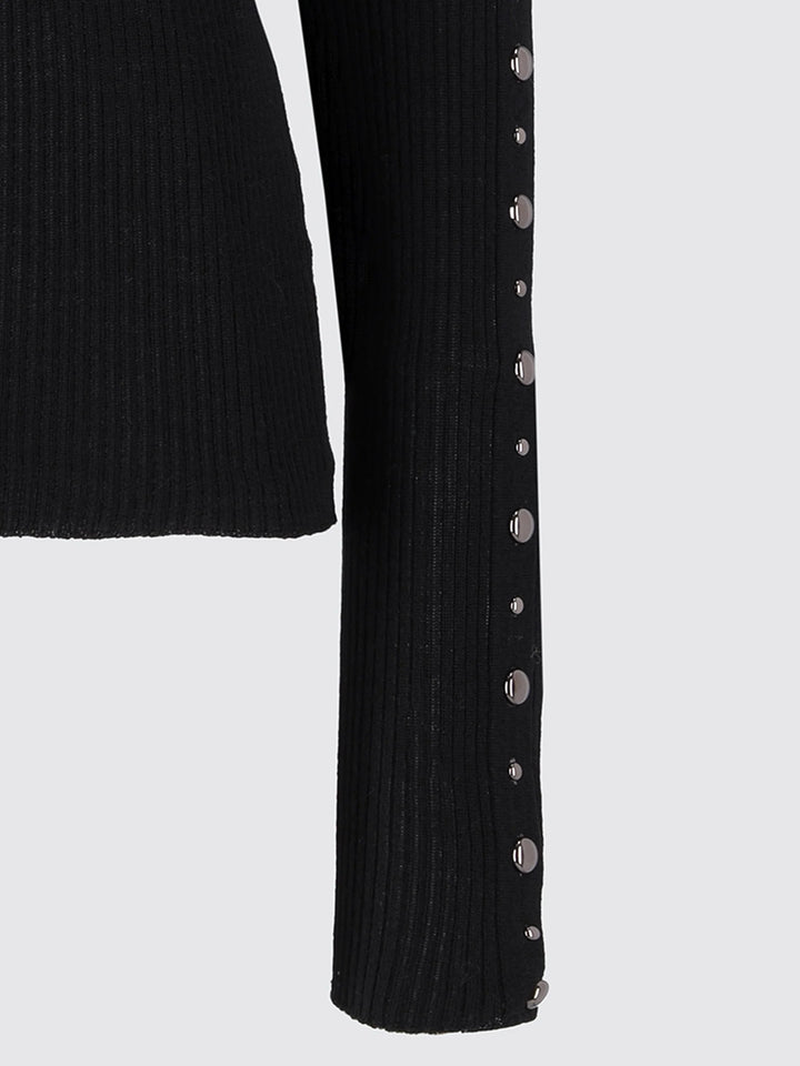 LANEUS Maglione - Bordeaux/Nero