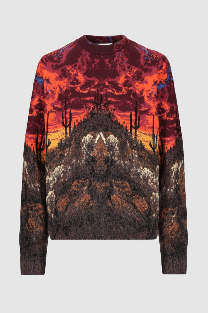 LANEUS Maglione fantasy - Multicolore