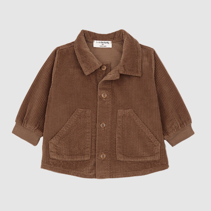 1+INTHEFAMILY Camicia - Blu/Marrone