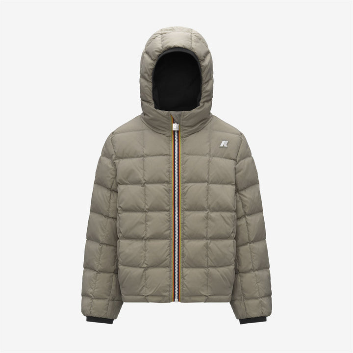 K-WAY Giubbotto - Verde/Rosso/Rosso/Nero