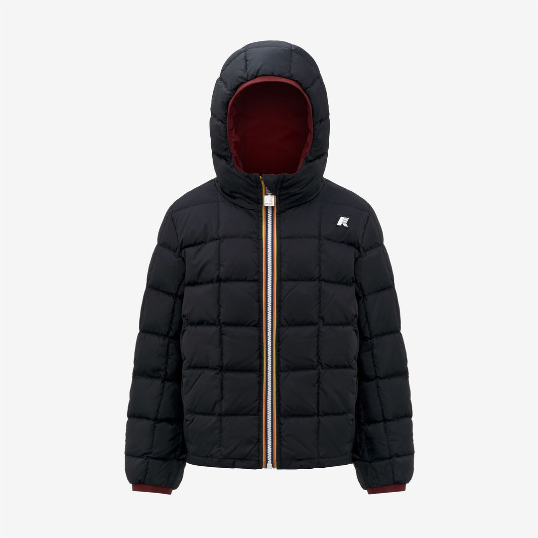 K-WAY Giubbotto - Verde/Rosso/Rosso/Nero