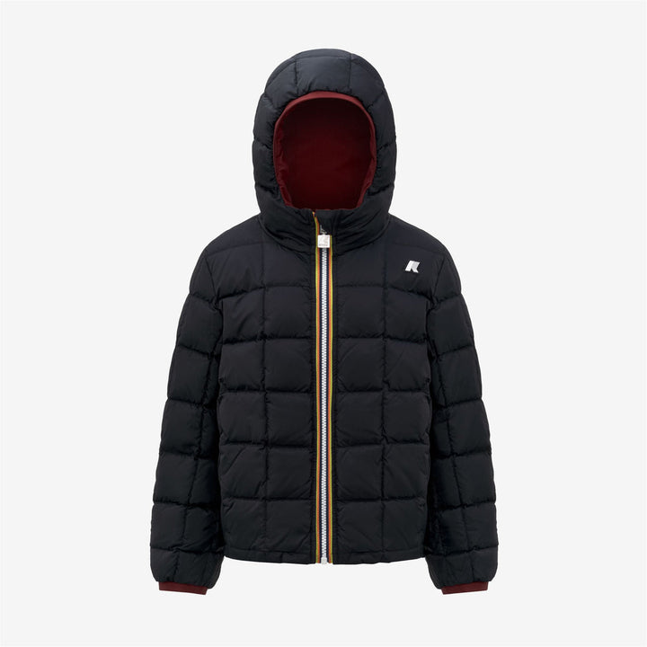 K-WAY Giubbotto - Verde/Rosso/Rosso/Nero