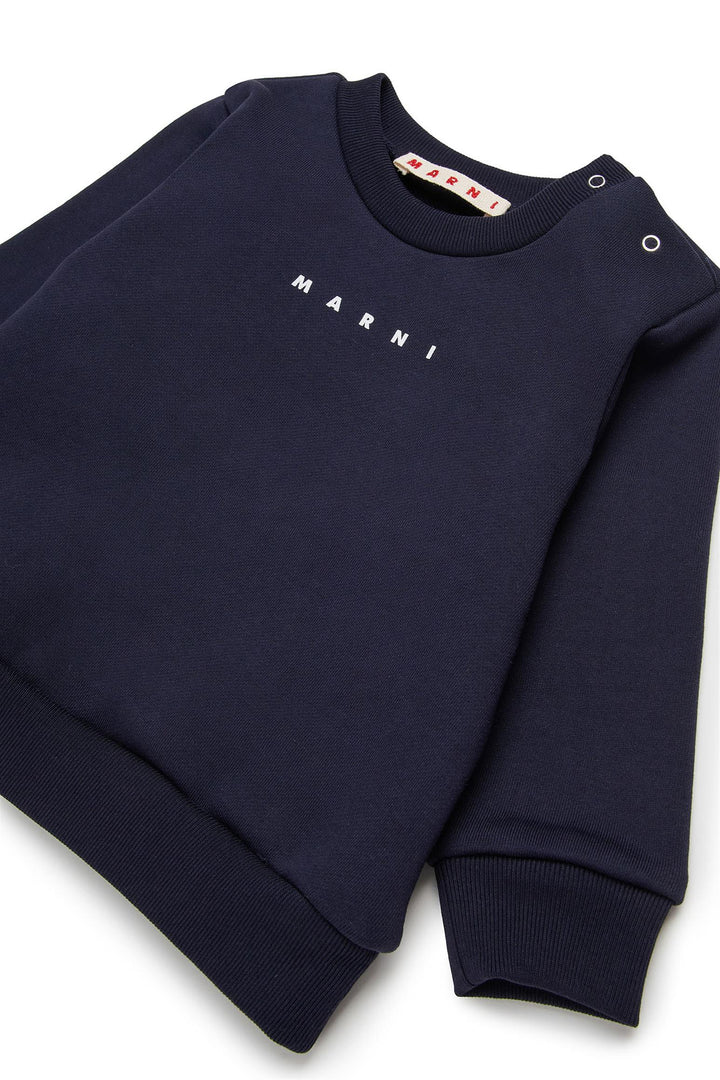 MARNI KID felpa - Blu/grigio