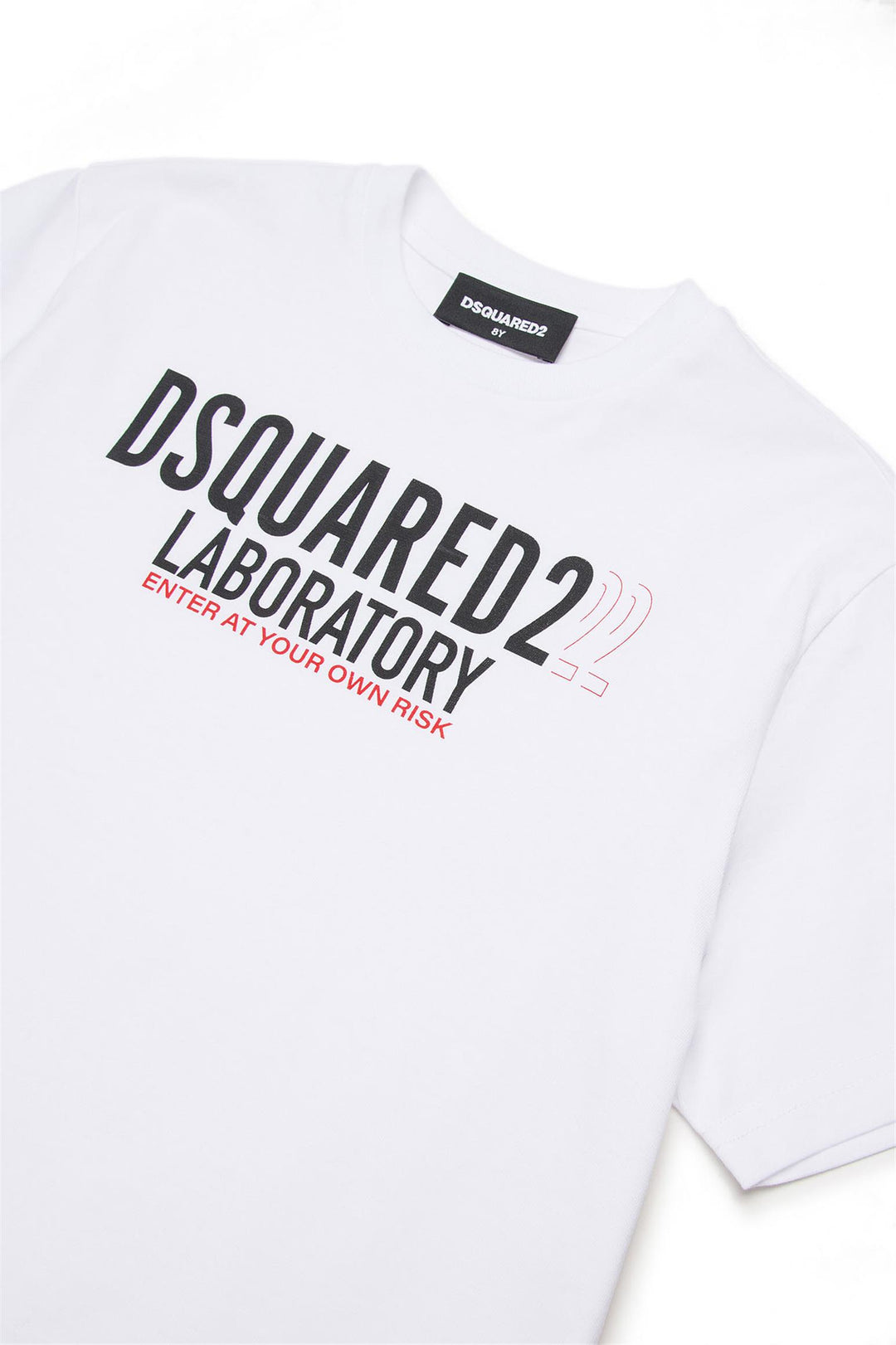 DSQUARED KID T-shirt - Bianco/Nero