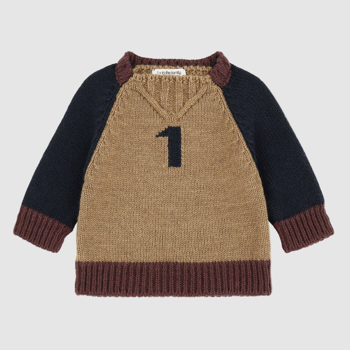 1+INTHEFAMILY Felpa - Marrone