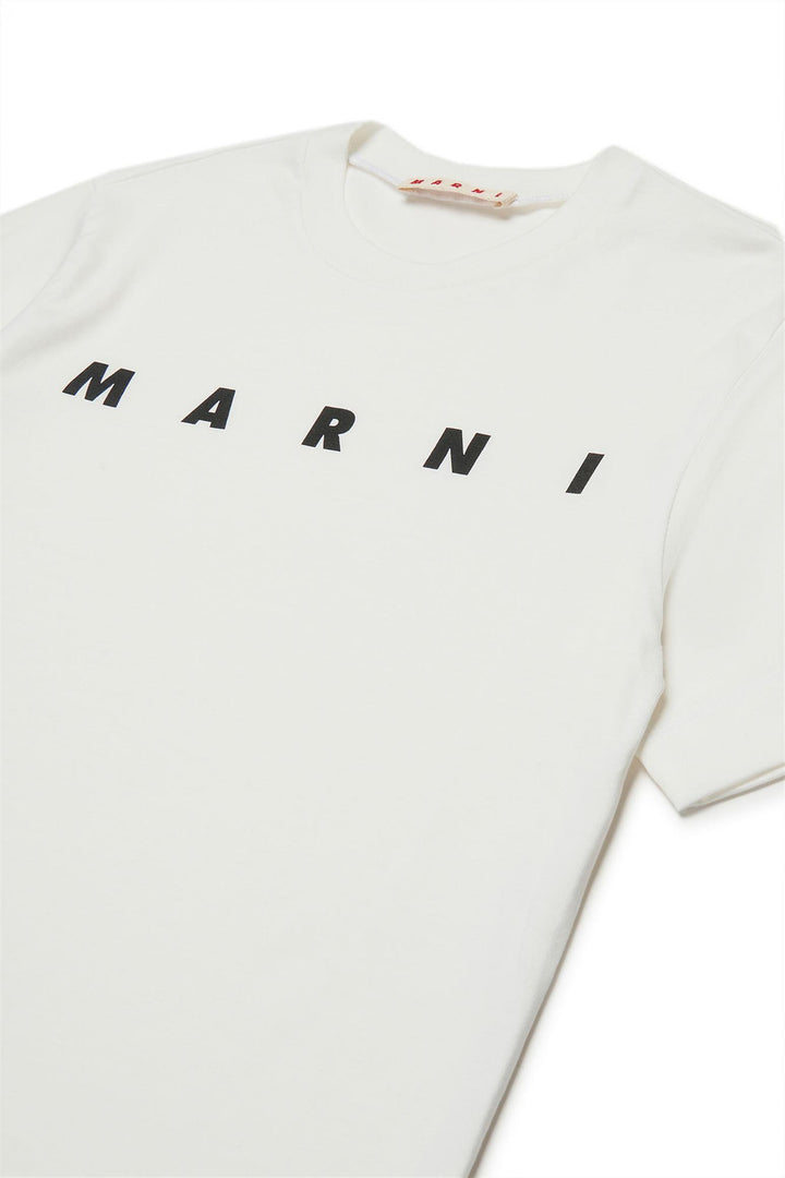 MARNI KID T-shirt - bianco/grigio