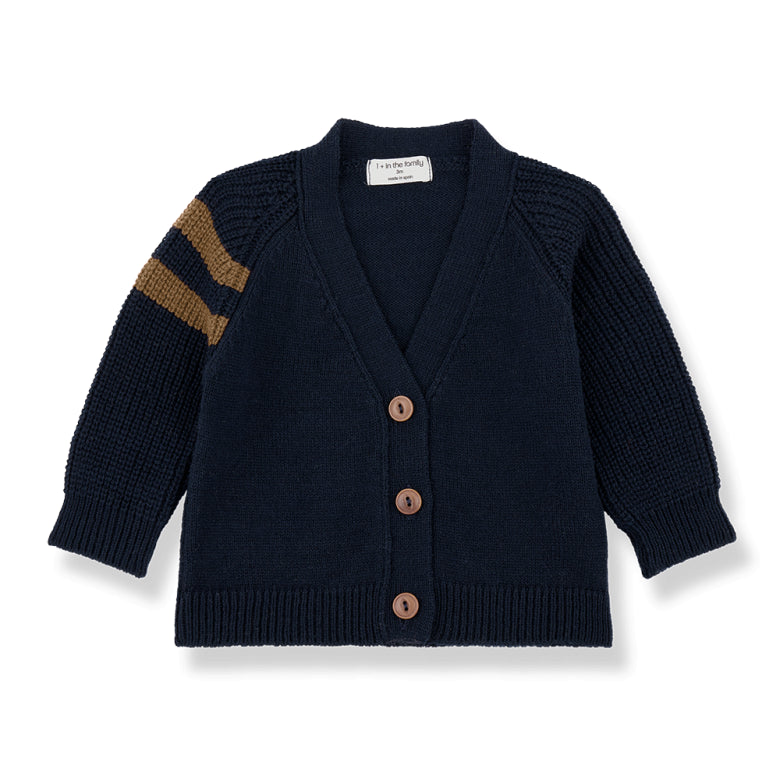 1+INTHEFAMILY Cardigan - Bordeaux