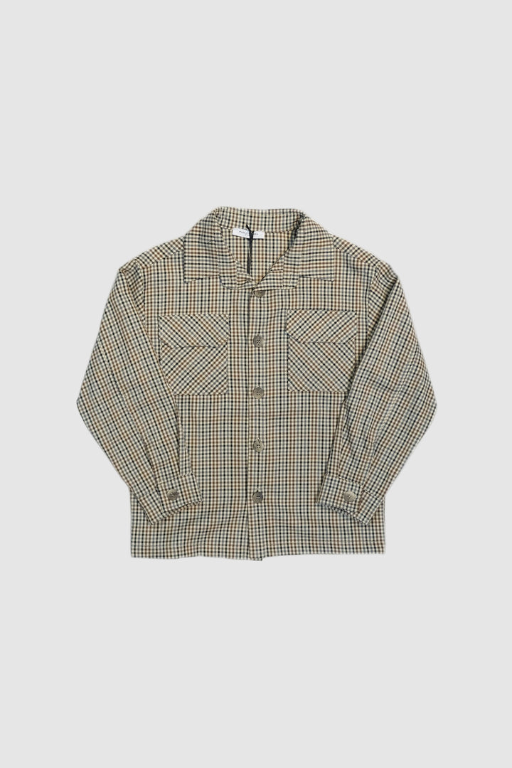 PAOLO PECORA Giacca Camicia - Cammello