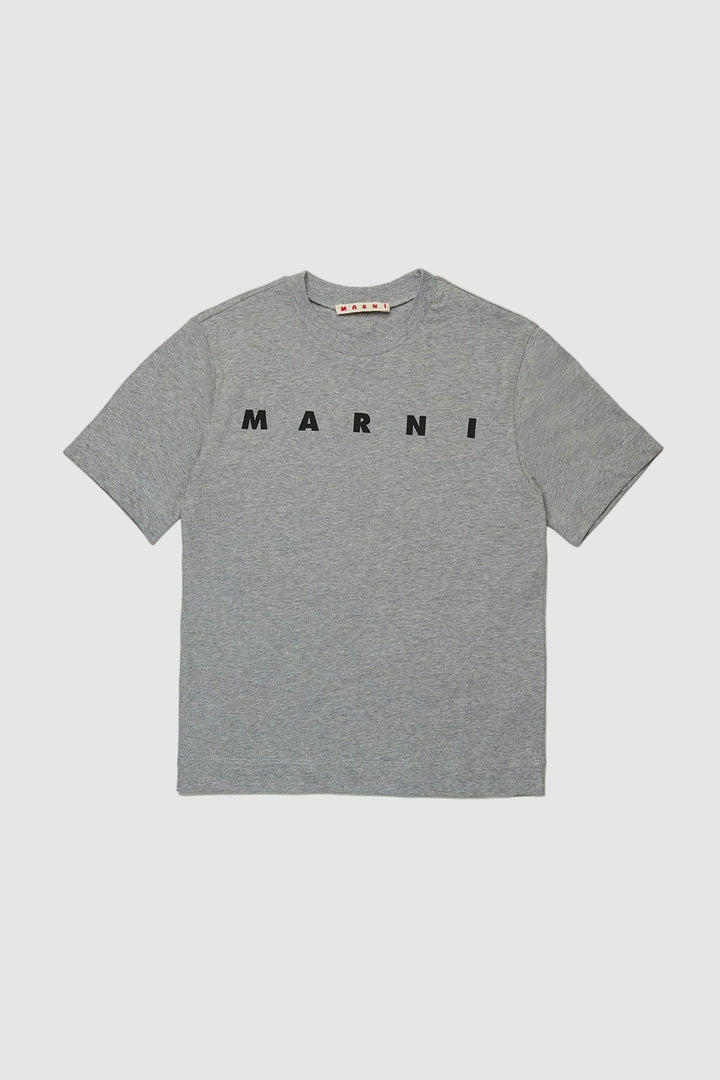 MARNI KID T-shirt - bianco/grigio