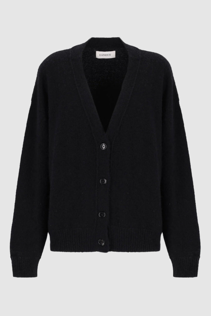 LANEUS Cardigan - Beige/Nero