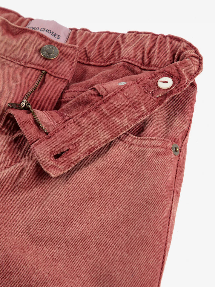 BOBO CHOSES PANTALONI DENIM - RUGGINE