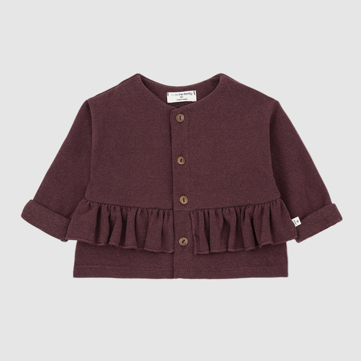 1+INTHEFAMILY Giacca - Bordeaux