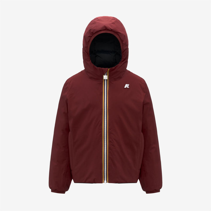 K-WAY Giubbotto - Verde/Rosso/Rosso/Nero