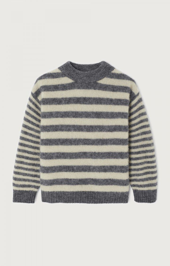 AMERICAN VINTAGE KID Maglione - Bianco/Grigio