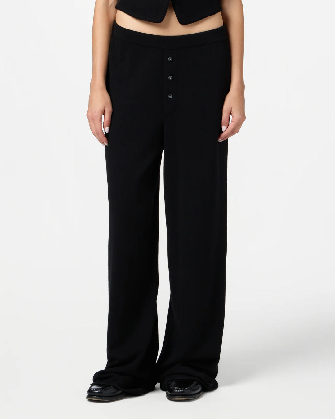 GUEST IN RESIDENCE Pantaloni- Nero/Beige