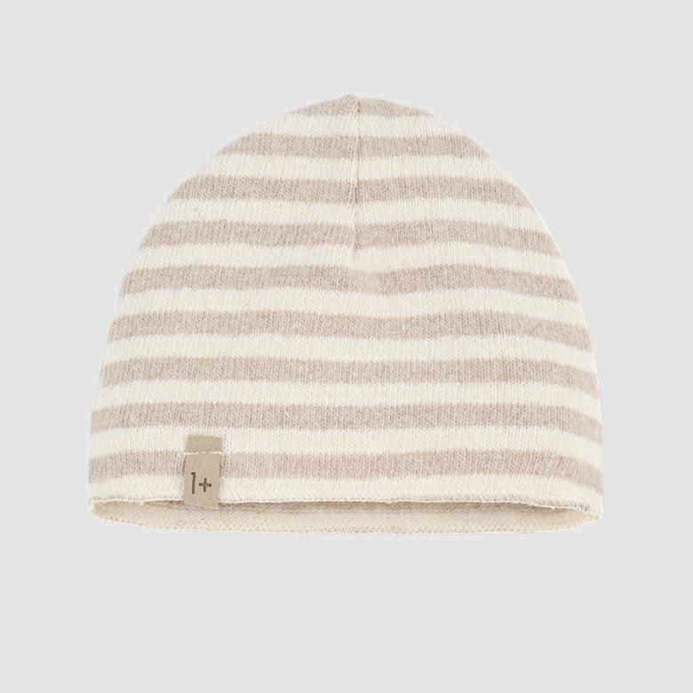 1+INTHEFAMILY Cappello a righe - Azzurro/beige/rosa