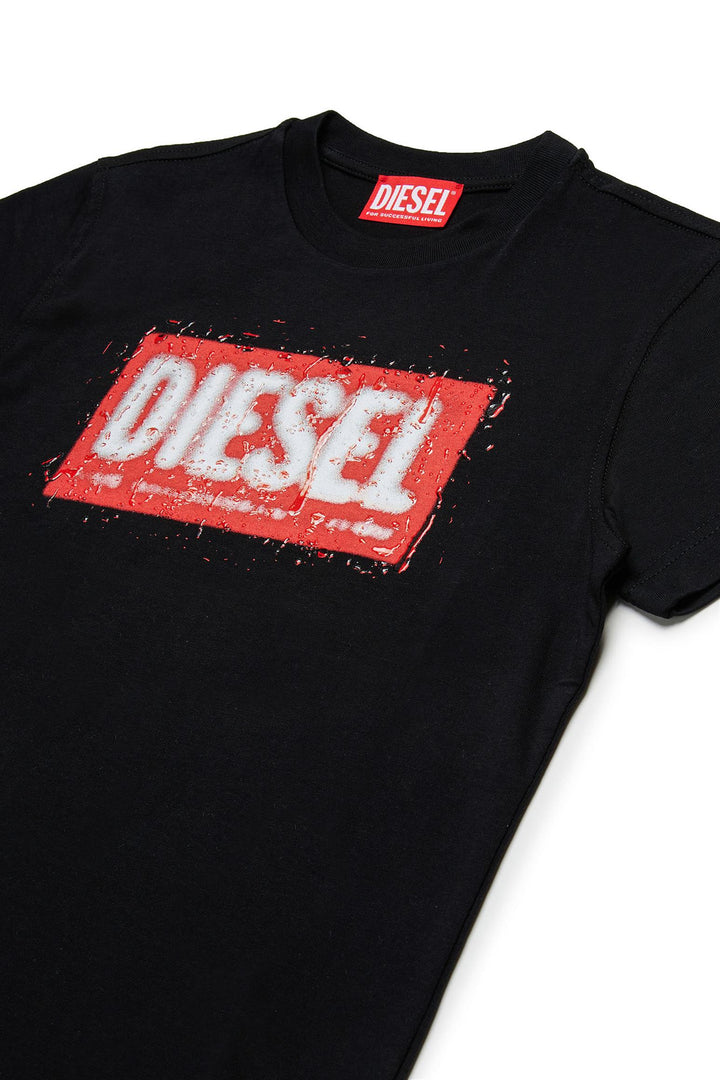 DIESEL KID 
T-SHIRT RAGAZZO - NERA