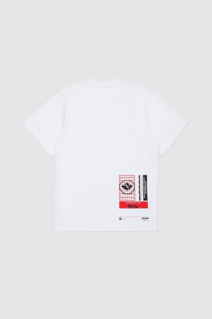 DSQUARED KID T-shirt - Bianco/Nero