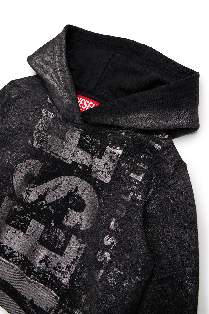 DIESEL KID FELPA RAGAZZA - NERA